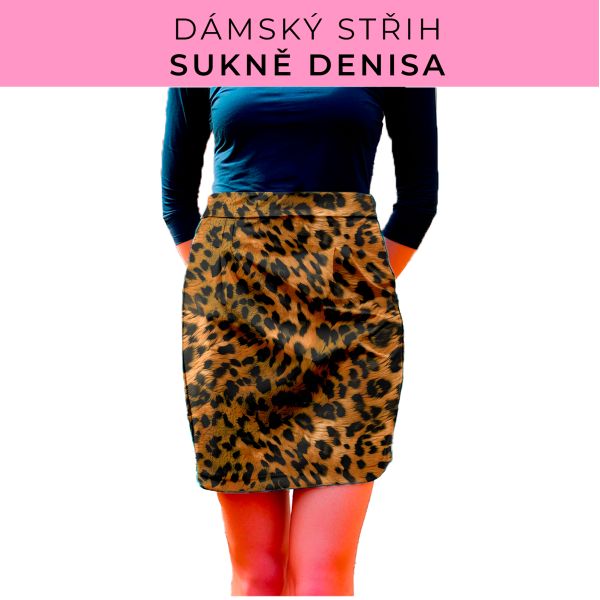 Dámský střih - Dámská sukně Denisa