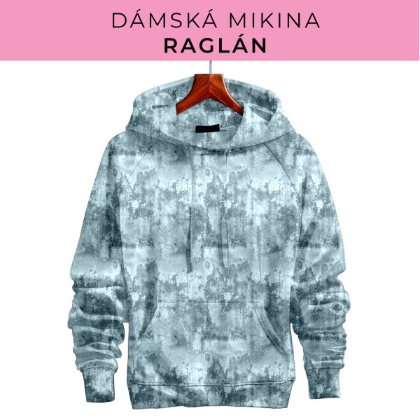 DÁMSKÝ střih - mikina raglán