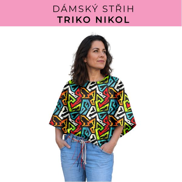 Dámský střih -  triko Nikol