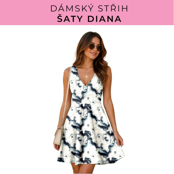 Dámský střih - šaty Diana