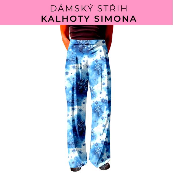 Dámský střih - kalhoty Simona