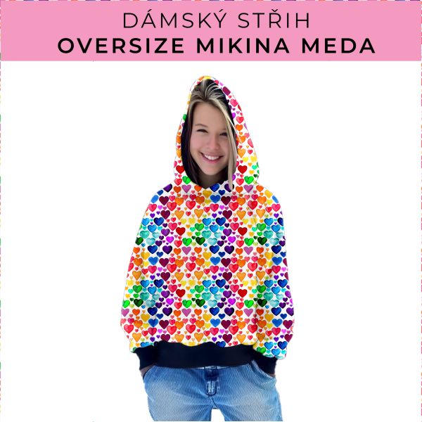 Dámský střih - mikina Meda
