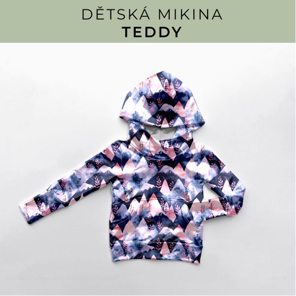 DĚTSKÝ střih - Mikina Teddy