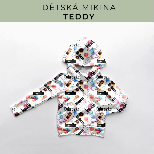 DĚTSKÝ střih - Mikina Teddy