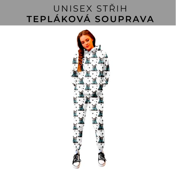 DÁMSKÝ střih - SET mikina a tepláky 