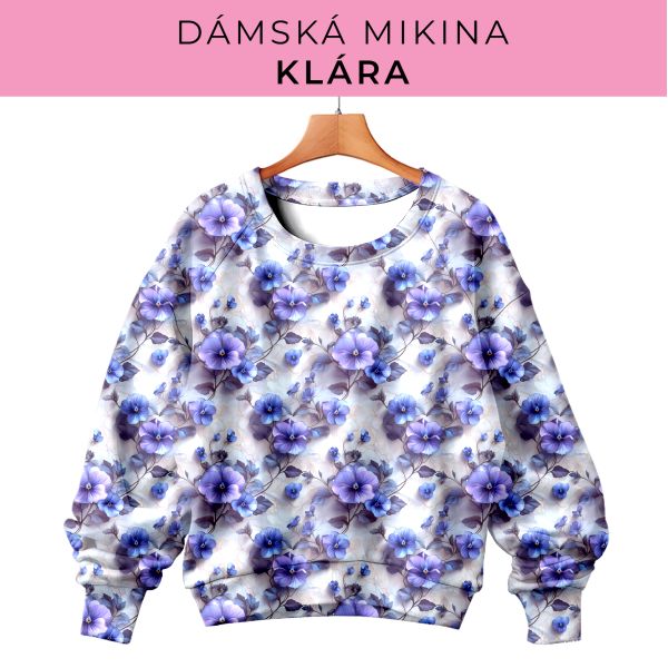 DÁMSKÝ střih - mikina Klára