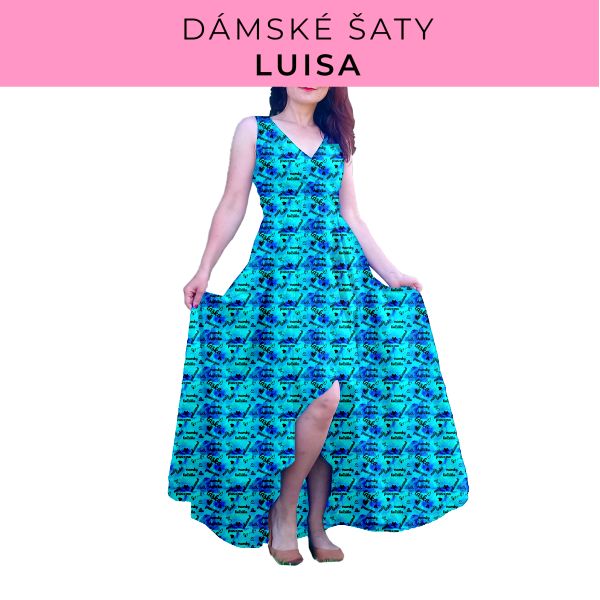 DÁMSKÝ střih - šaty Luisa