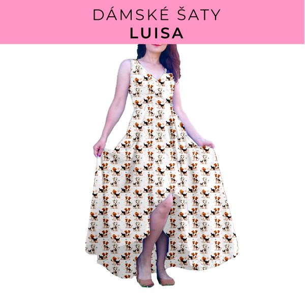 DÁMSKÝ střih - šaty Luisa
