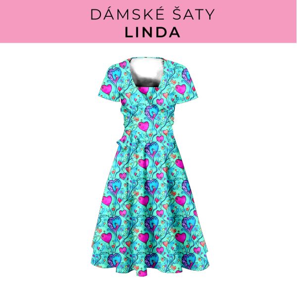 DÁMSKÝ střih - šaty Linda