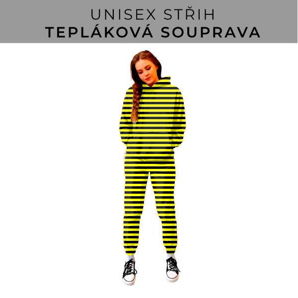 DÁMSKÝ střih - SET mikina a tepláky 