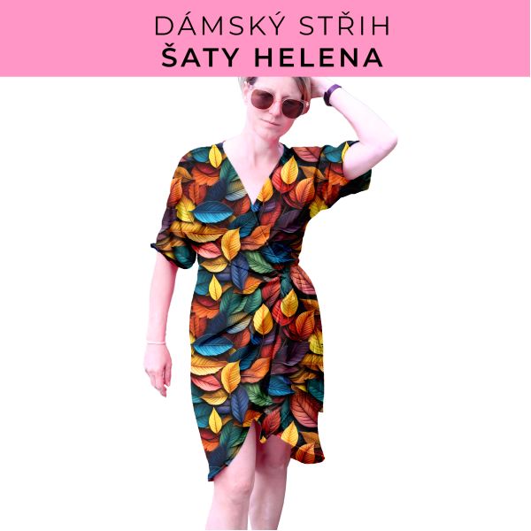 Dámský střih na šaty  Helena