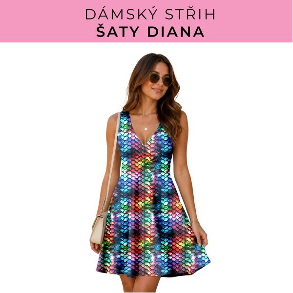 Dámský střih - šaty Diana