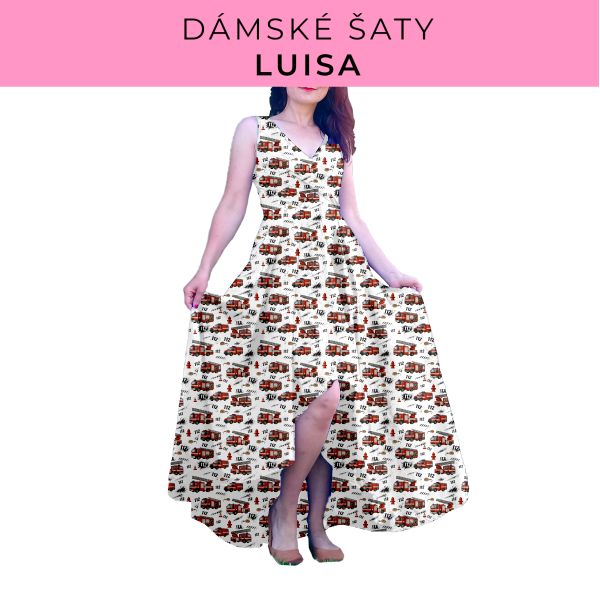 DÁMSKÝ střih - šaty Luisa