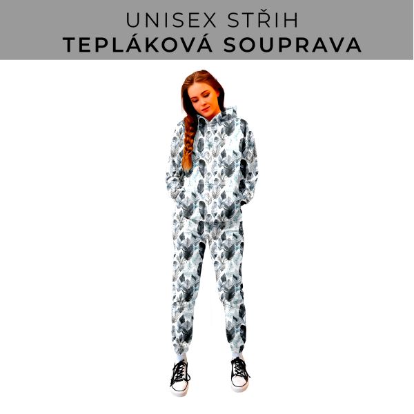 DÁMSKÝ střih - SET mikina a tepláky 