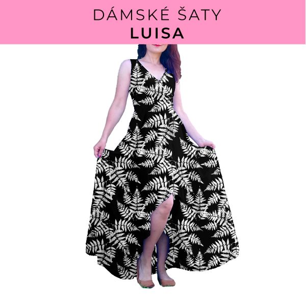 DÁMSKÝ střih - šaty Luisa