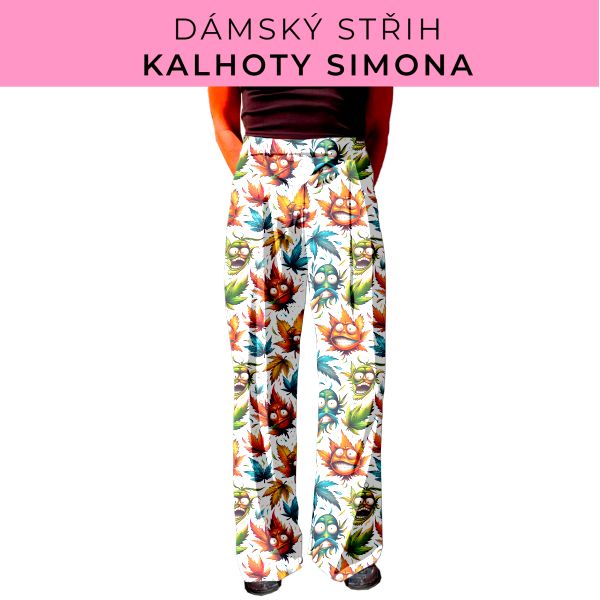 Dámský střih - kalhoty Simona
