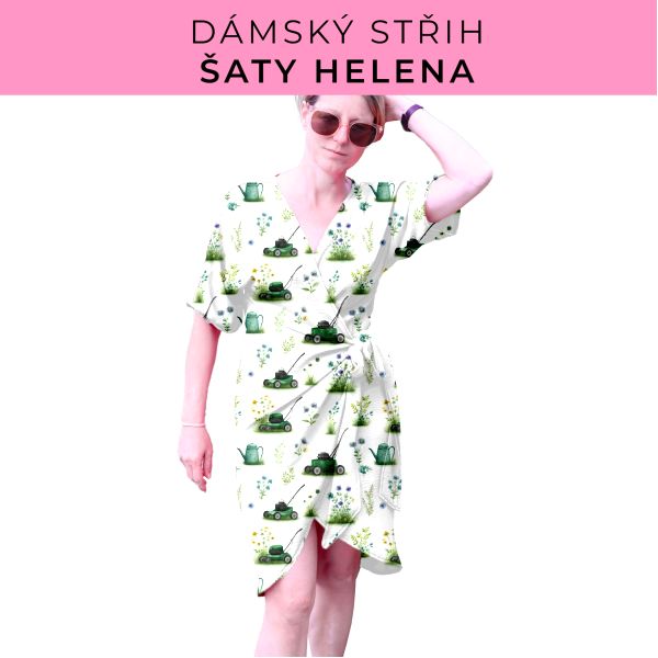 Dámský střih na šaty  Helena