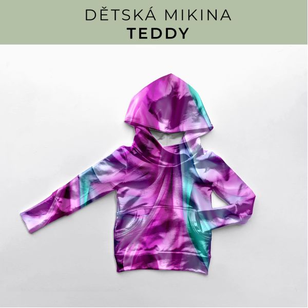 DĚTSKÝ střih - Mikina Teddy