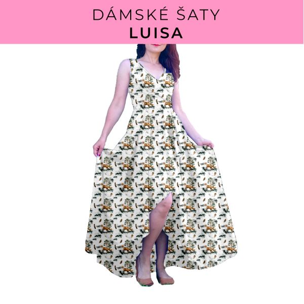 DÁMSKÝ střih - šaty Luisa