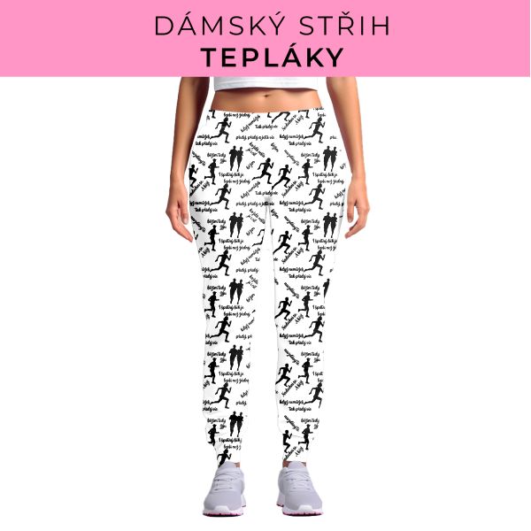DÁMSKÝ střih - tepláky