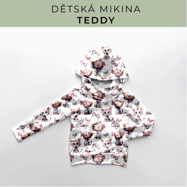 DĚTSKÝ střih - Mikina Teddy