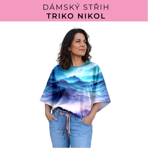 Dámský střih -  triko Nikol
