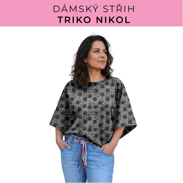 Dámský střih -  triko Nikol
