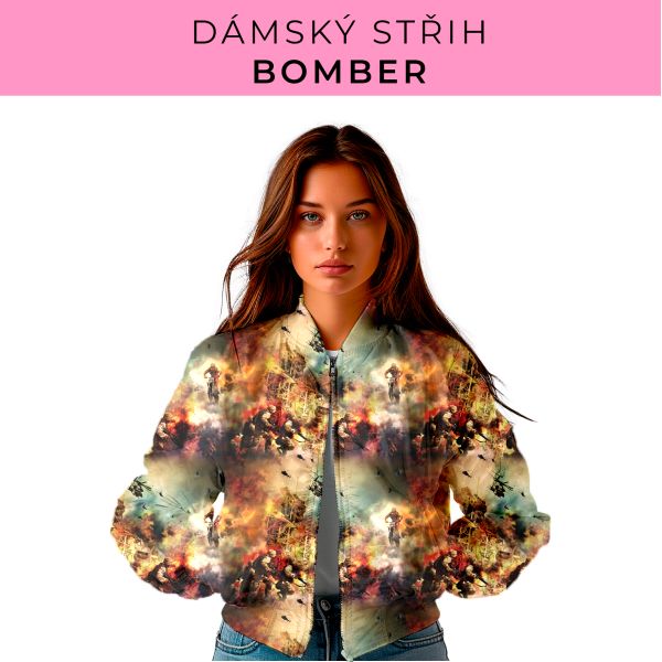 DÁMSKÝ střih - Bomber