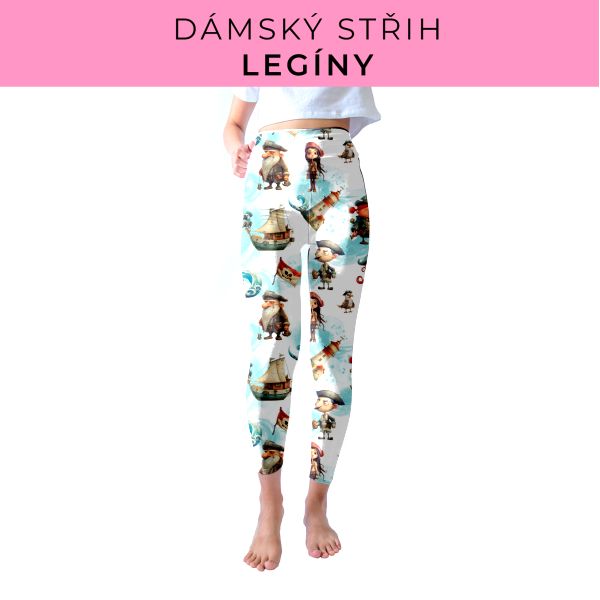 DÁMSKÝ střih - legíny SPORT - SLIM FIT