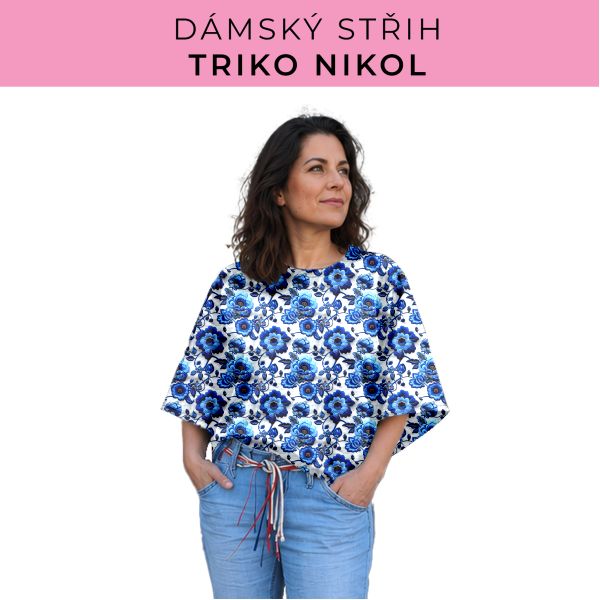 Dámský střih -  triko Nikol