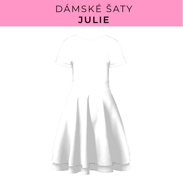 DÁMSKÝ střih - šaty julie