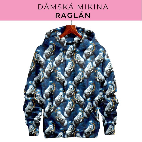 DÁMSKÝ střih - mikina raglán