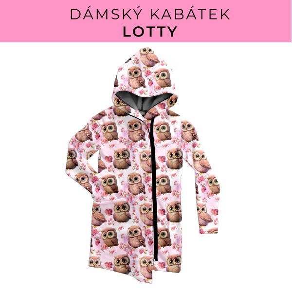 DÁMSKÝ střih - Kabátek Lotty