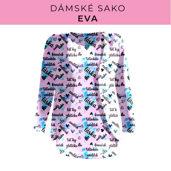 DÁMSKÝ střih - sako Eva