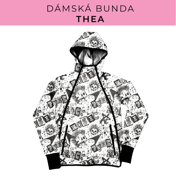 DÁMSKÝ střih - bunda Thea