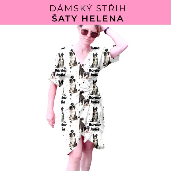 Dámský střih na šaty  Helena