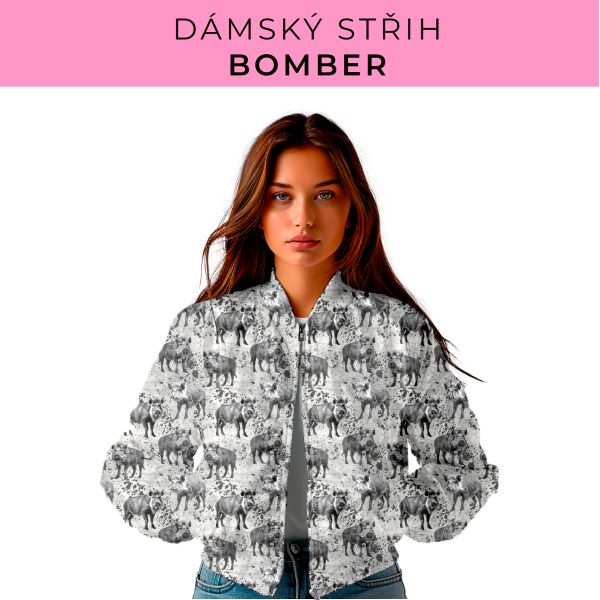 DÁMSKÝ střih - Bomber