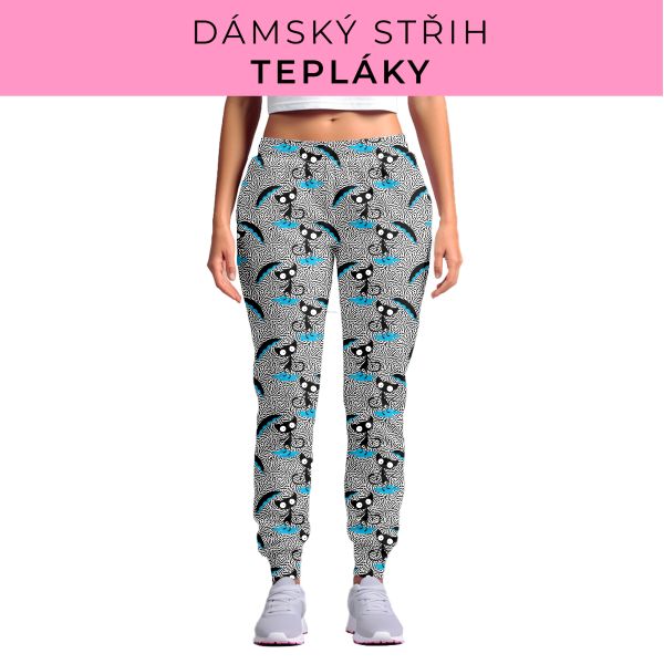 DÁMSKÝ střih - tepláky