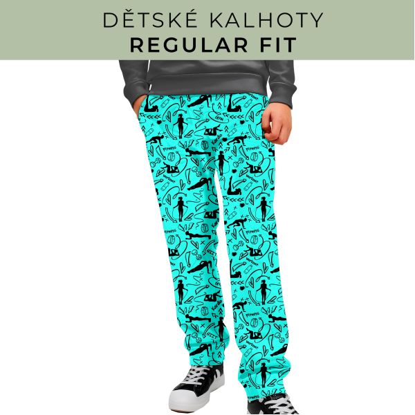 DĚTSKÝ STŘIH - Kalhoty Regular fit