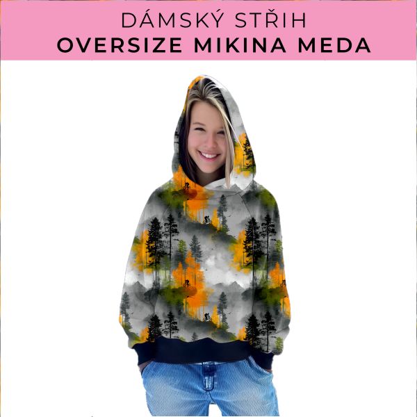 Dámský střih - mikina Meda