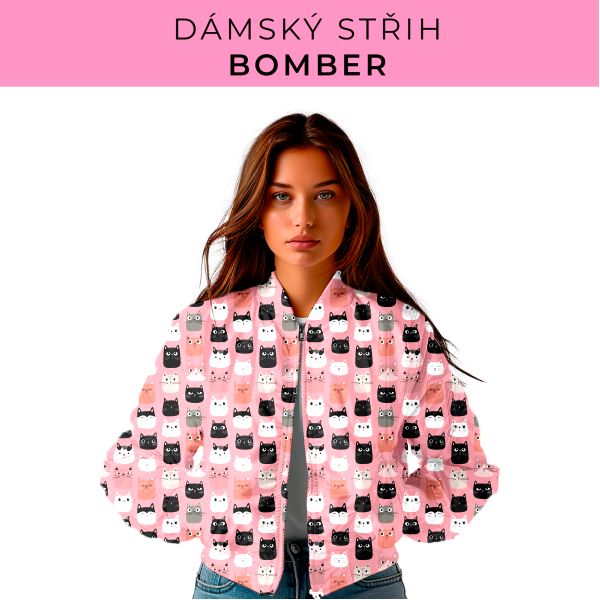 DÁMSKÝ střih - Bomber