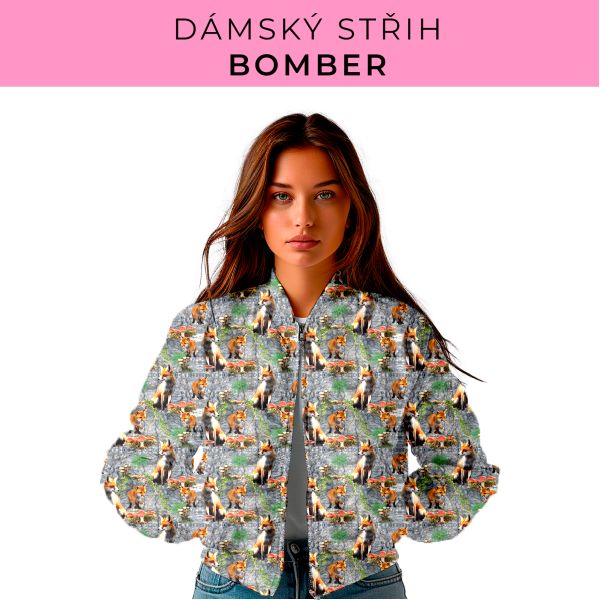 DÁMSKÝ střih - Bomber