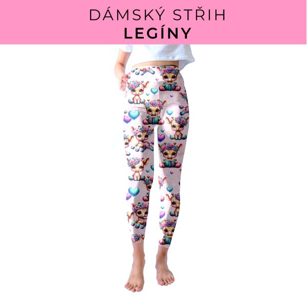 DÁMSKÝ střih - legíny SPORT - SLIM FIT