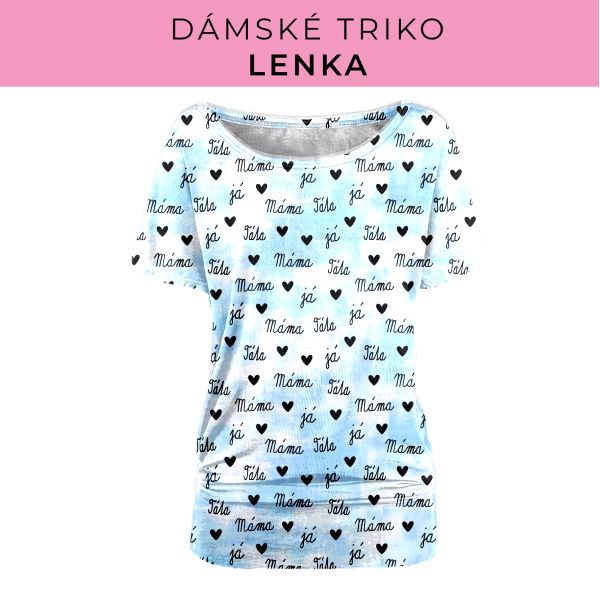 DÁMSKÝ střih - Triko Lenka