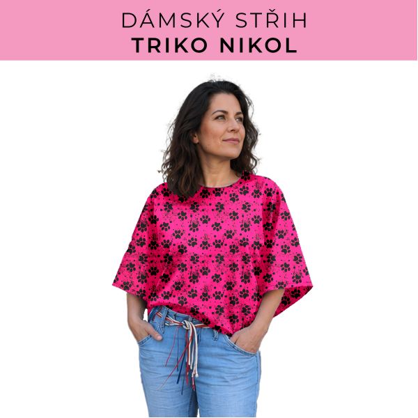 Dámský střih -  triko Nikol