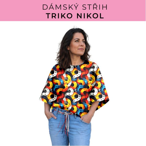 Dámský střih -  triko Nikol
