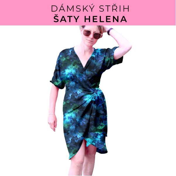 Dámský střih na šaty  Helena