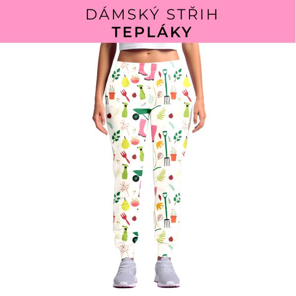 DÁMSKÝ střih - tepláky