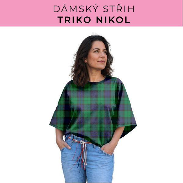 Dámský střih -  triko Nikol