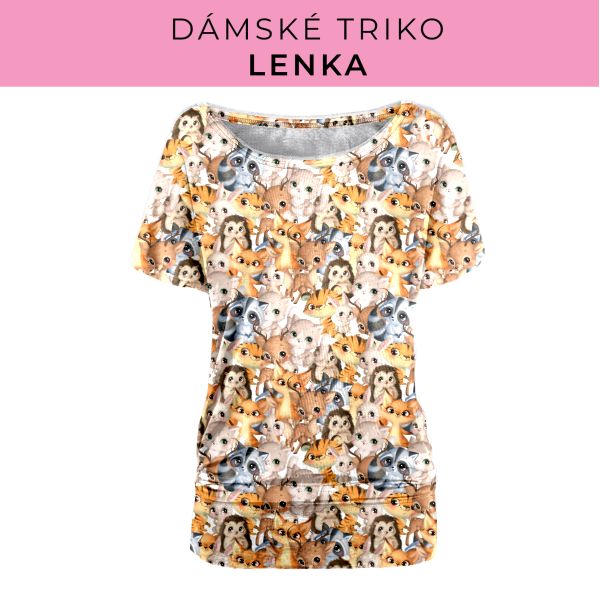 DÁMSKÝ střih - Triko Lenka